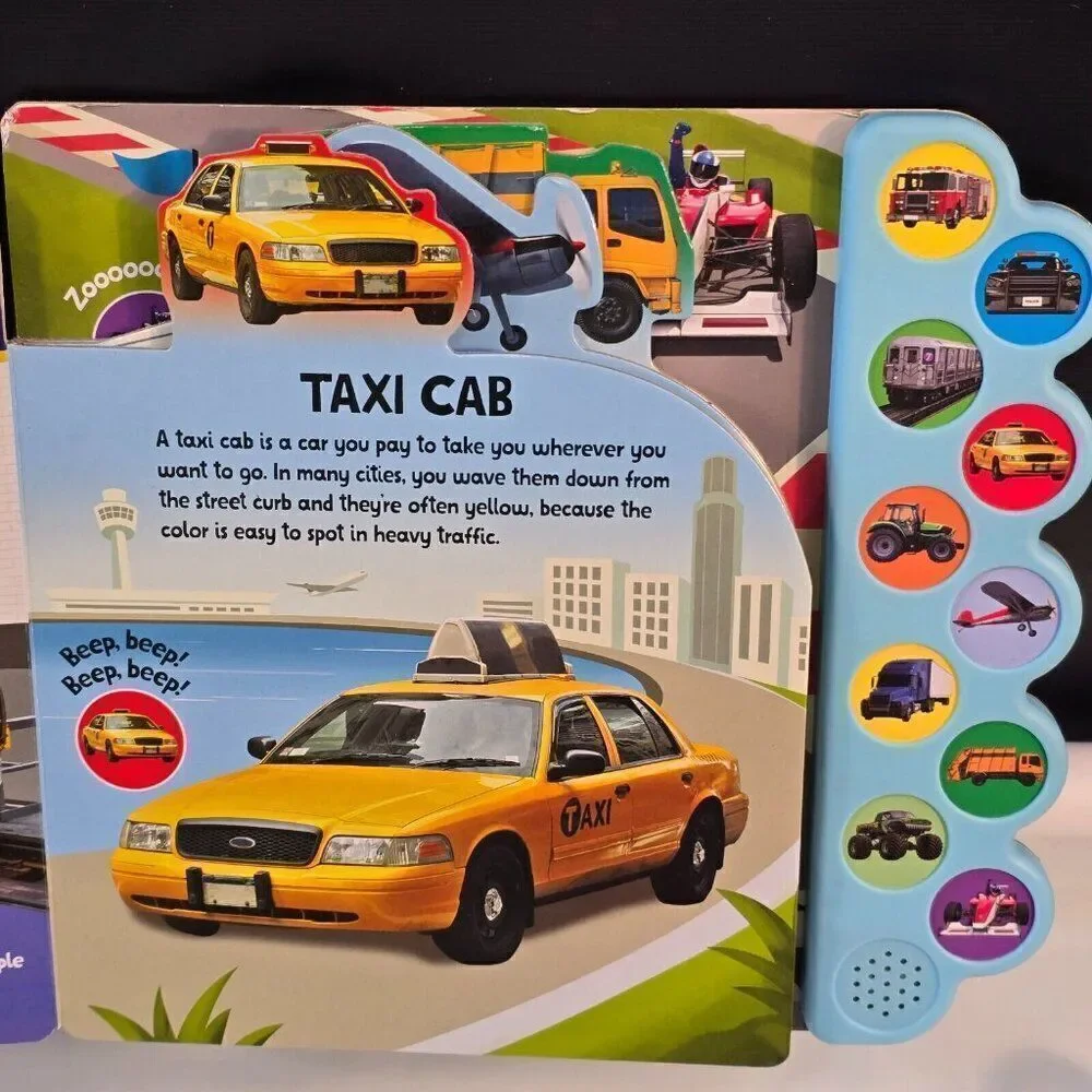 Rumble! Vroom! Zoom!: Let's Listen to Things That Go! by Cottage Door Press